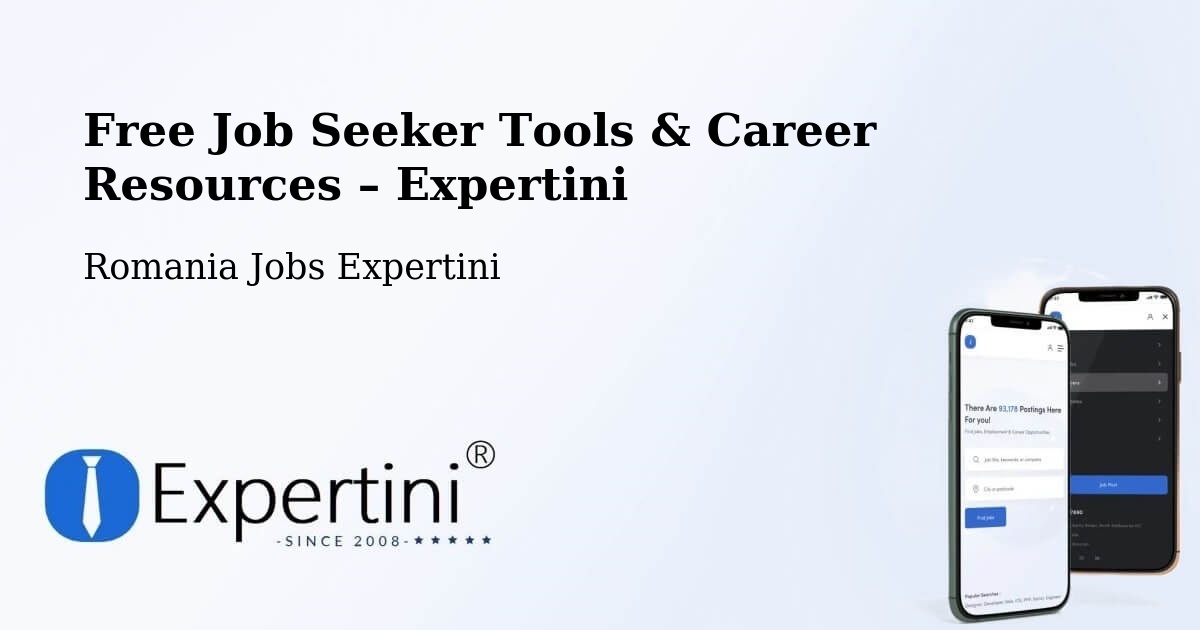 Free Job Seeker Tools & Career Resources – Comuna Plosca - Comuna Plosca, Romania Jobs Expertini